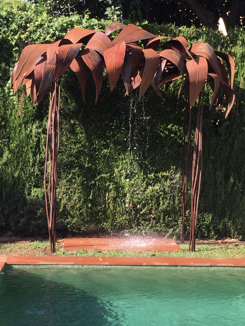 Duchas y pérgolas
